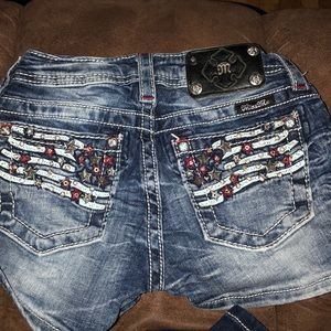 Girls Miss Me Shorts, NWOT size 12